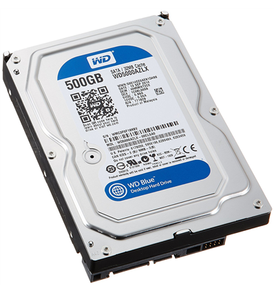 Hard Disk interno 3.5" Western Digital 500Gb Blue 32MB Cache Sata