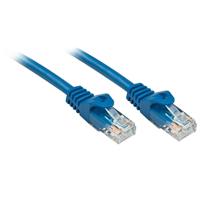 Cavo di rete Cat.6 U/UTP Basic Blu, 2m
