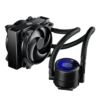 Dissipatore a liquido per CPU MasterLiquid Pro 140, 140 x 38mm Radiator, 2x 140mm Fan, 650 - 2200 RPM, Full Socket Support