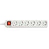 Multipresa Lindy 6 ingressi Schuko con interruttore
