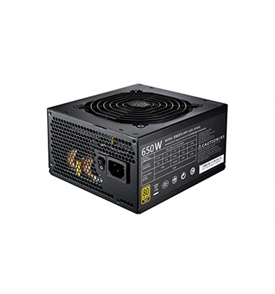 Alimentatore CM MWE Gold 650W - 80Plus Gold, Active PFC, 120mm fan Full Modular