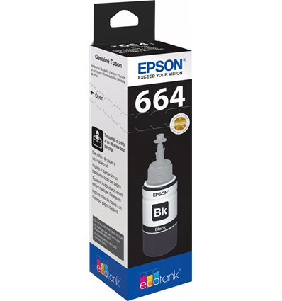 Ricarica inchiostro Epson 102 Ecotank Black T6641