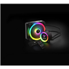 GAMDIAS RAFF.LIQUIDO CHIONE E2-120R 2*FAN ARGB TELECOMANDO + SYNC SOFTWARE