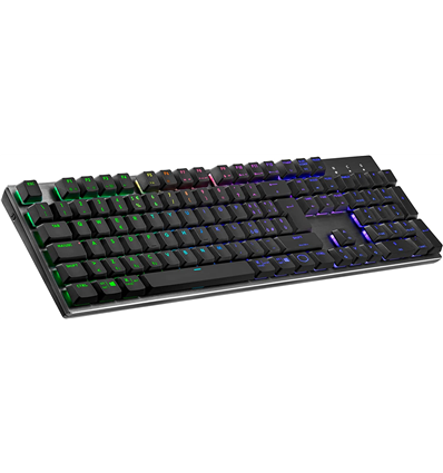 Cooler Master SK653 RGB Tastiera Meccanica Red Ergonomic Low Profile Switch Bluetooth Layout IT 