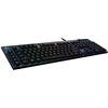 Logitech G815 LIGHTSYNC RGB - GL-Clicky Switches, 5 Tasti G Programmabili, USB Passthrough, Controlli Multimediali Dedicati, QWE