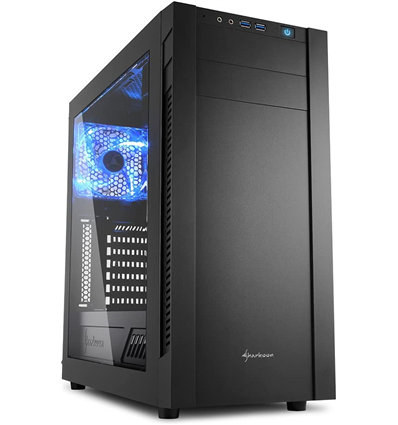 Case Mid Tower Sharkoon S25-W