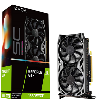 Scheda Video EVGA GeForce® GTX 1660 Super 6GB SC Ultra Gaming