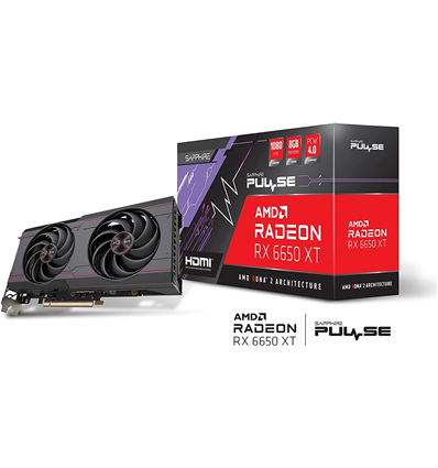 Scheda Video SAPPHIRE PULSE RADEON RX 6650 XT 8GB Gaming GDDR6 OC (UEFI)