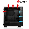 Case Mid Tower MSI MPG Quietude 100S