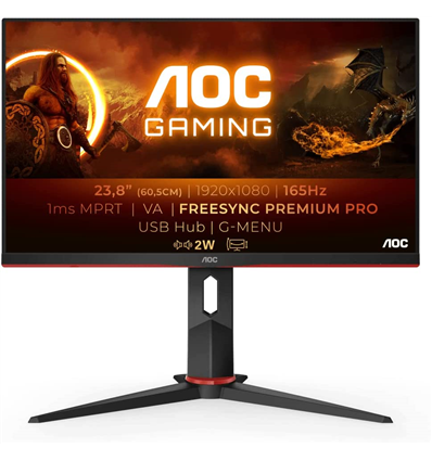 Monitor Gaming 24" AOC 24G2SU 61cm (24)LED,2xHDMI,DisplayPort,SP,165Hz