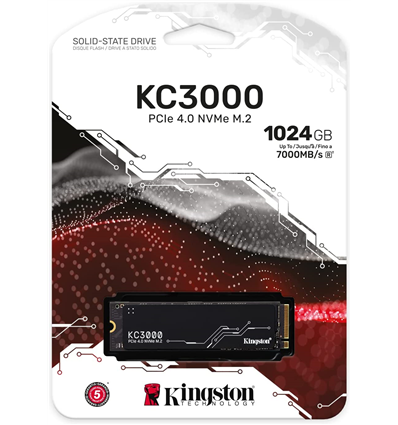 SSD Kingston KC3000 1024GB Kingston SKC3000S/1024G M.2 PCIe 4.0 NVMe