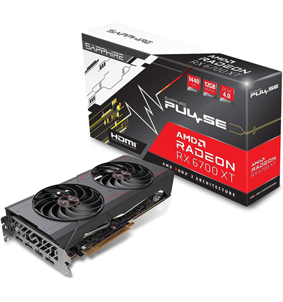 Scheda Video Sapphire Pulse RADEON RX 6700 XT 12GB Gaming GDDR6 (UEFI)