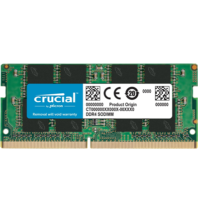 Memoria Ram So-Dimm 32GB DDR4 PC 3200 Crucial CT32G4SFD832A 1x32GB