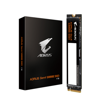 SSD GIGABYTE AORUS Gen4 5000E 1TB M.2 PCIe AG450E1024-G PCIe 4.0x4 NVME