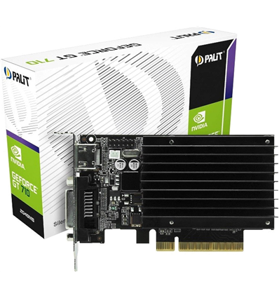 Scheda Video Palit GT710 2GB 64bit sD3 passive LP + CRT + DVI + HDMI