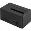 HDD Dockingstation LogiLink Quickport USB 3.1 Gen 2 1-Port für 2,5/3,5 SATA HDD/SSD QP0027