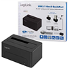 HDD Dockingstation LogiLink Quickport USB 3.1 Gen 2 1-Port für 2,5/3,5 SATA HDD/SSD QP0027