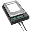 HDD Dockingstation LogiLink Quickport USB 3.2 Gen 2 2-Port für SATA HDD/SSD und M.2 NVMe SSD QP0031