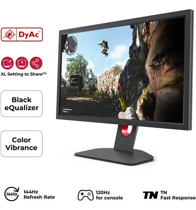 Monitor LED 24 BenQ Zowie XL2411K 61cm (24)LED,2xHDMI,DisplayPort 144Hz