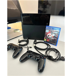 PS4 Playstation 4 500GB con due DualShock 4 con cavi CUH-1116A