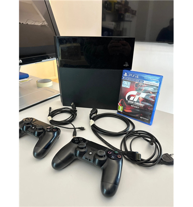 PS4 Playstation 4 500GB con due DualShock 4 con cavi CUH-1116A